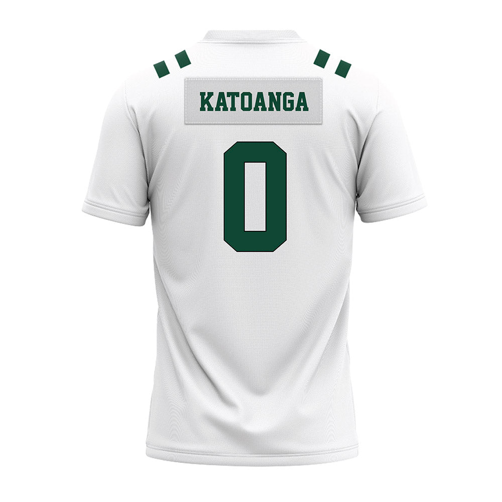 Portland State - NCAA Football : Chaz Katoanga - White Premium Football Jersey-1