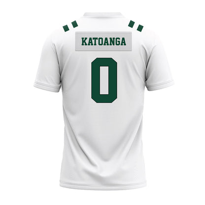 Portland State - NCAA Football : Chaz Katoanga - White Premium Football Jersey-1