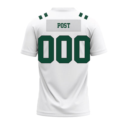 Portland State - NCAA Football : Marcus Post - White Premium Football Jersey-1