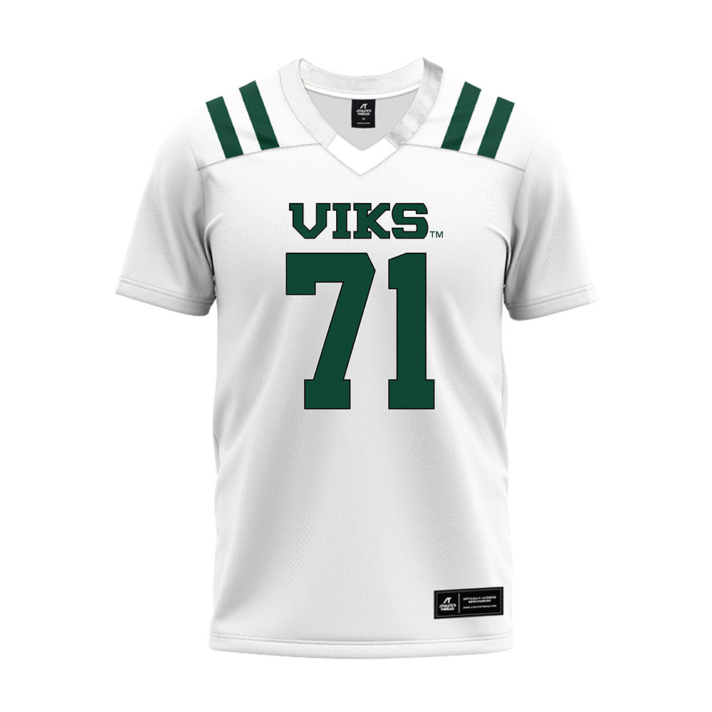 Portland State - NCAA Football : Joey Ellis - White Premium Football Jersey-0