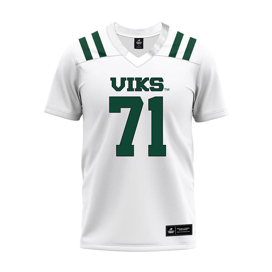 Portland State - NCAA Football : Joey Ellis - White Premium Football Jersey-0