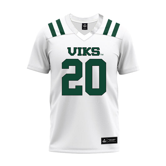 Portland State - NCAA Football : Andrew Powell - White Premium Football Jersey-0