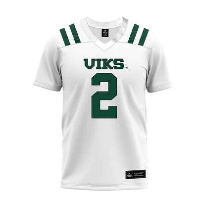 Portland State - NCAA Football : Andrew Powell - White Premium Football Jersey-0