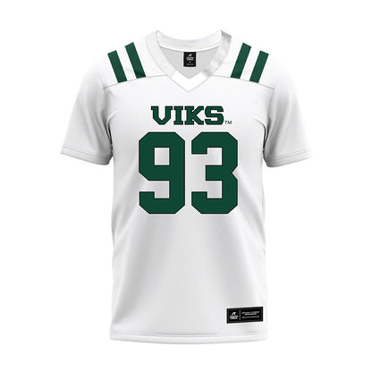 Portland State - NCAA Football : Oliver Macy - White Premium Football Jersey-0