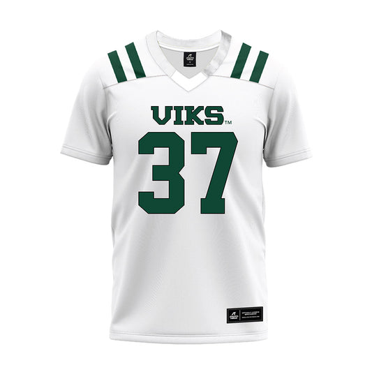 Portland State - NCAA Football : Marcus Angiuli - White Premium Football Jersey-0