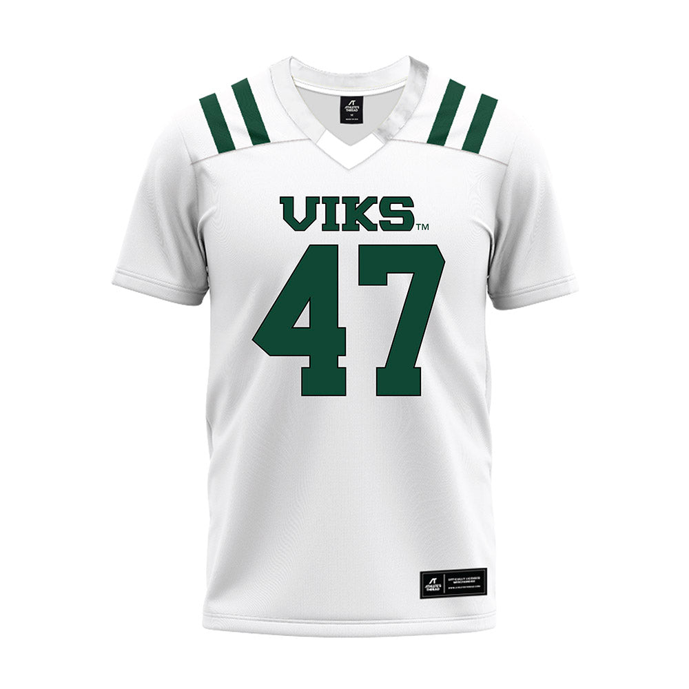 Portland State - NCAA Football : Justin Craigwell - White Premium Football Jersey-0