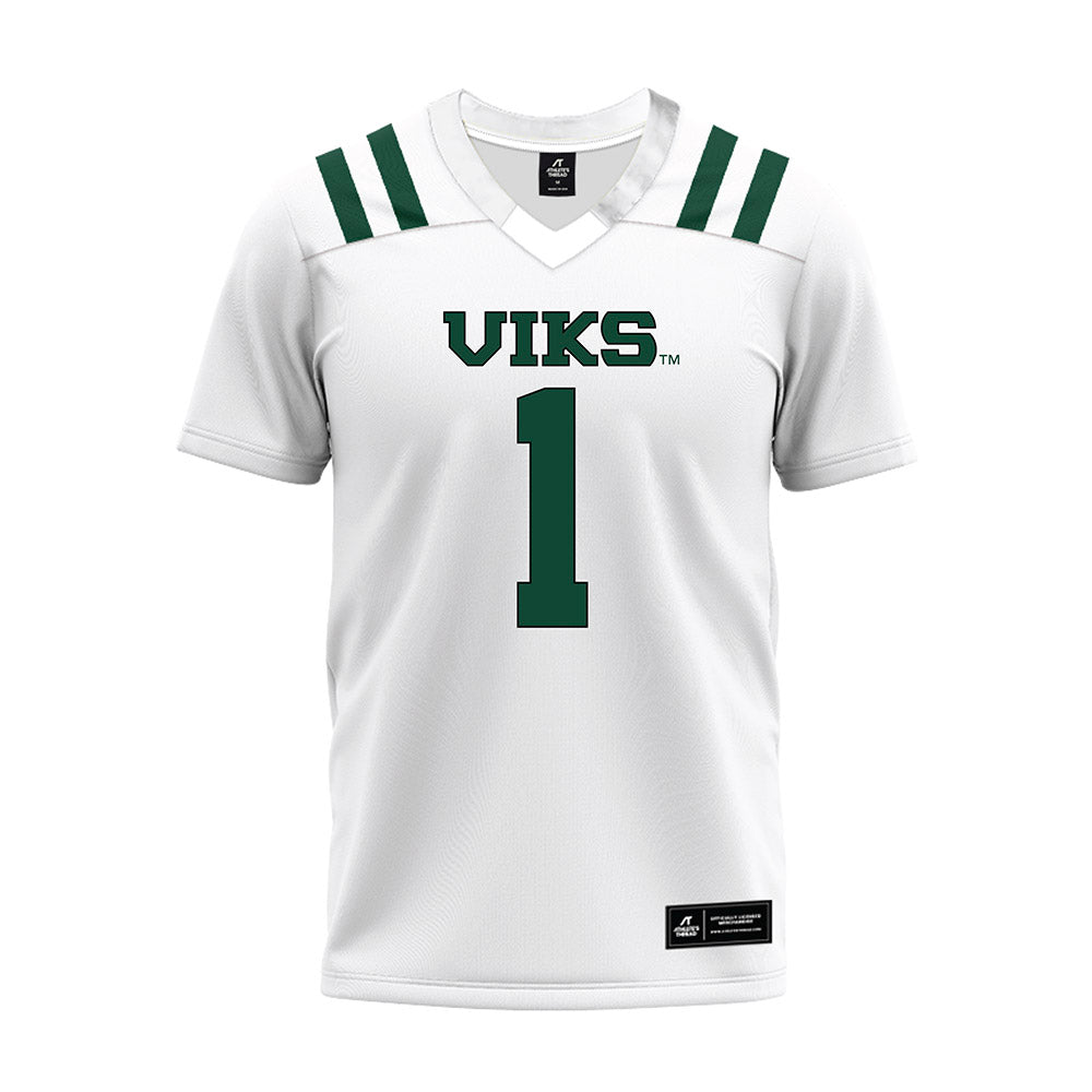 Portland State - NCAA Football : Devon Anderson - White Premium Football Jersey-0