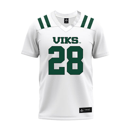 Portland State - NCAA Football : Dionte West - White Premium Football Jersey-0