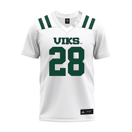 Portland State - NCAA Football : Dionte West - White Premium Football Jersey-0