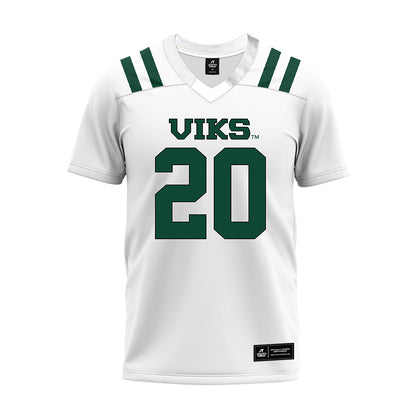 Portland State - NCAA Football : Darius Bailey - White Premium Football Jersey-0