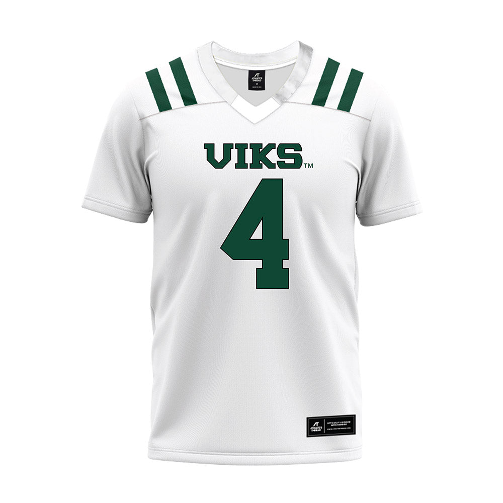 Portland State - NCAA Football : Jonathan Epperson Jr - White Premium Football Jersey-0