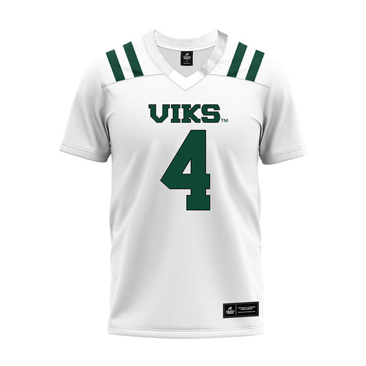 Portland State - NCAA Football : Jonathan Epperson Jr - White Premium Football Jersey-0