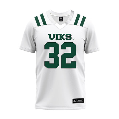 Portland State - NCAA Football : Carson Cox - White Premium Football Jersey-0