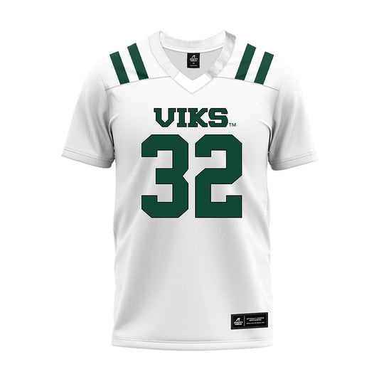 Portland State - NCAA Football : John Amone - White Premium Football Jersey-0