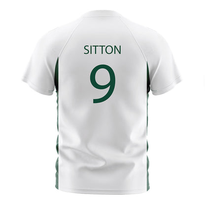 Portland State - NCAA Women's Soccer : Amelia Sitton - White Soccer Jersey-1