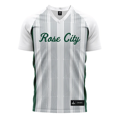 Portland State - NCAA Women's Soccer : Amelia Sitton - White Soccer Jersey-0