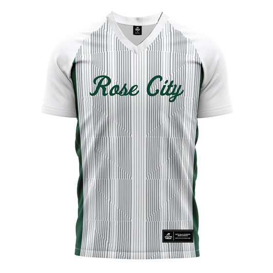 Portland State - NCAA Women's Soccer : Amelia Sitton - White Soccer Jersey-0