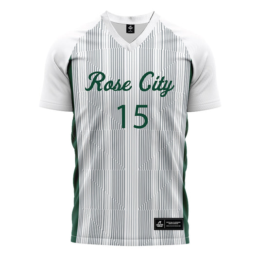 Portland State - NCAA Women's Soccer : Kiana Kenion - White Soccer Jersey-0