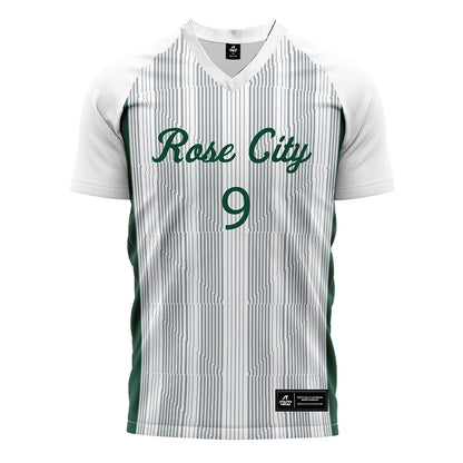 Portland State - NCAA Women's Soccer : Amelia Sitton - White Soccer Jersey-0