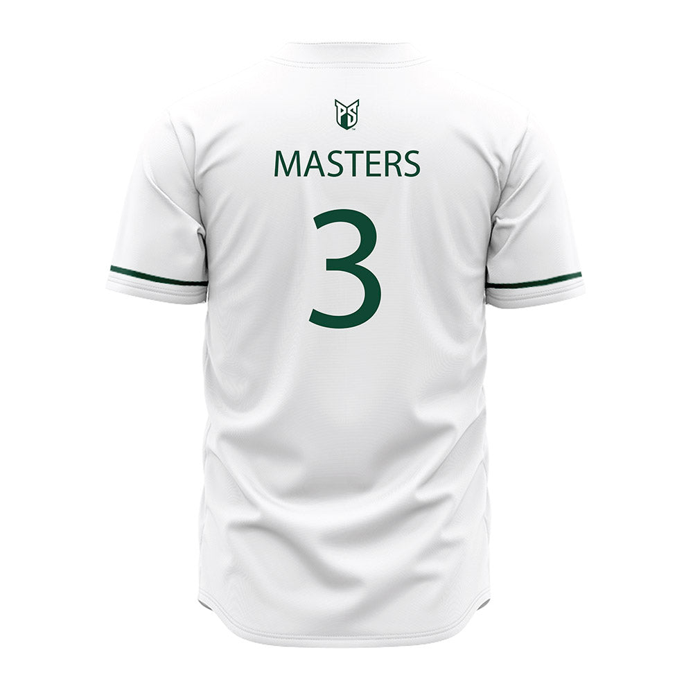 Portland State - NCAA Softball : Claire Masters - White Jersey-1