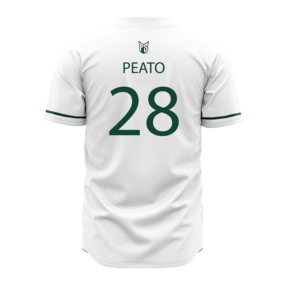 Portland State - NCAA Softball : Sofia Peato - White Jersey-1