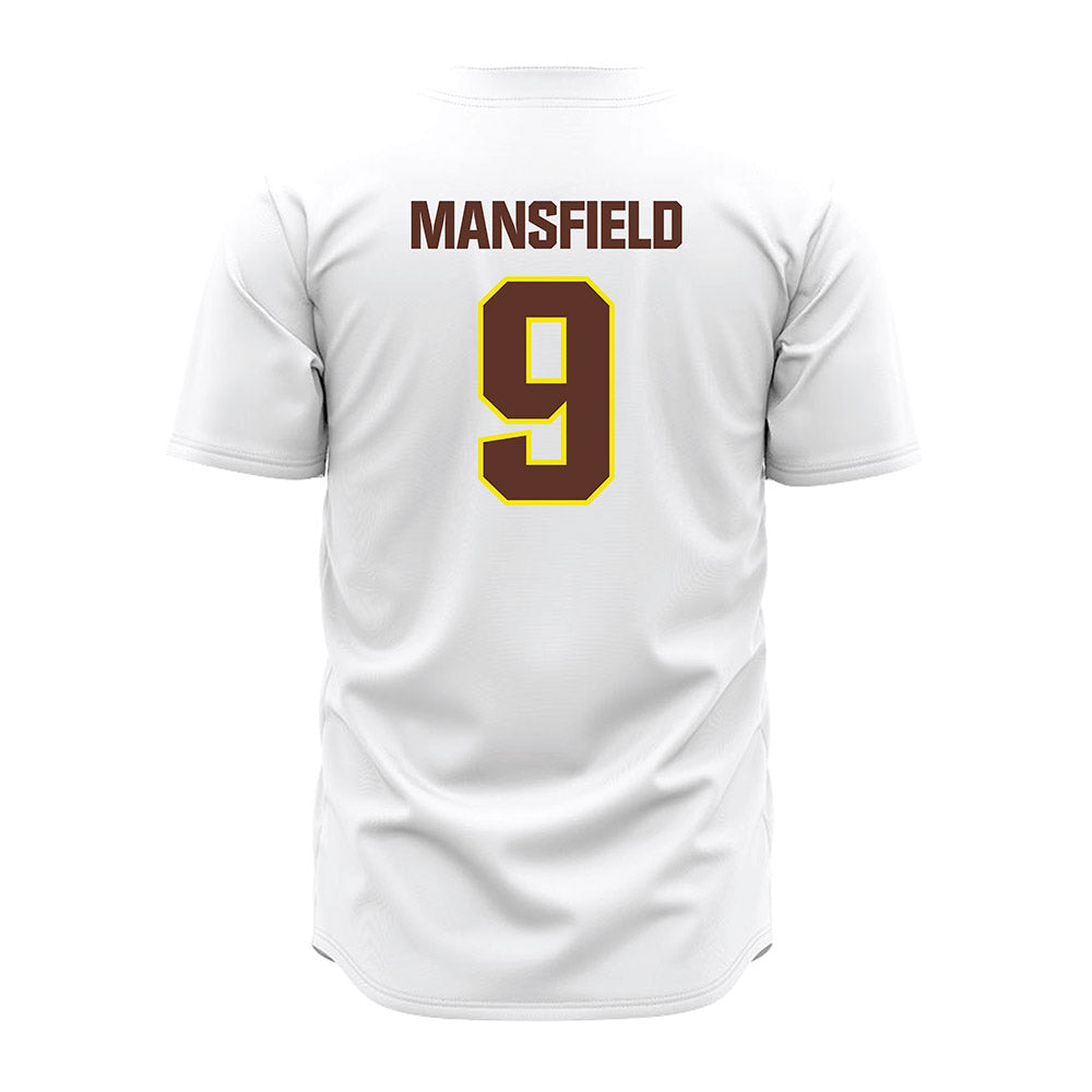 Quincy - NCAA Baseball : Payton Mansfield - White Jersey-1