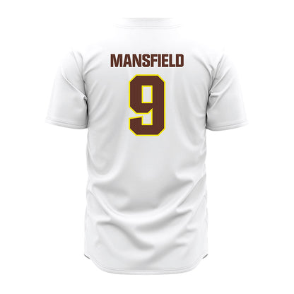 Quincy - NCAA Baseball : Payton Mansfield - White Jersey-1
