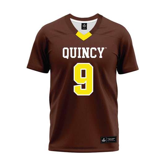 Quincy - NCAA Football : Jackson Burnett - Premium Football Jersey-0