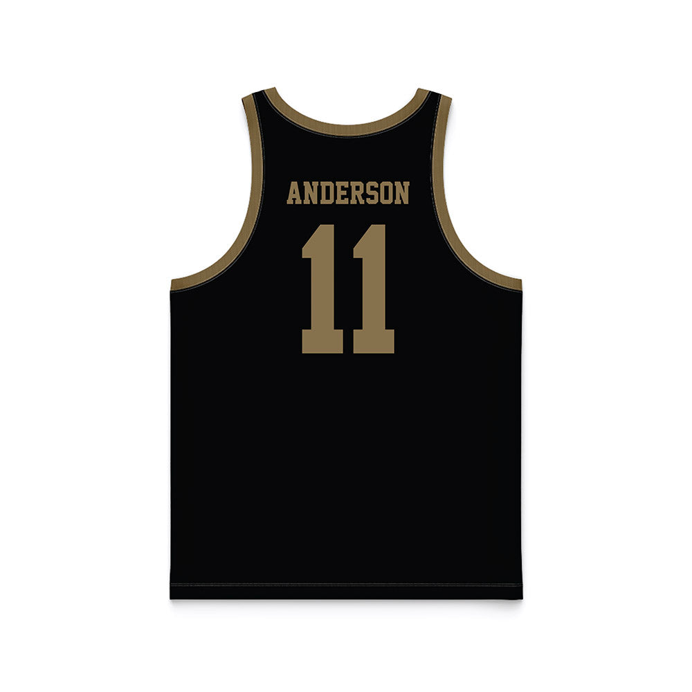 UNC Pembroke - NCAA Men's Basketball : Demar Anderson - Basketball Jersey-1