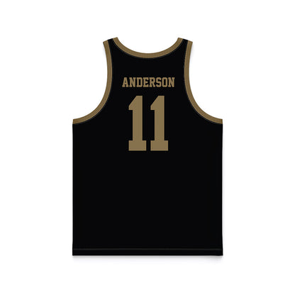 UNC Pembroke - NCAA Men's Basketball : Demar Anderson - Basketball Jersey-1