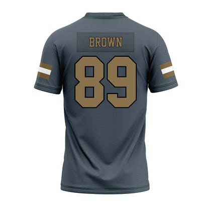 UNC Pembroke - NCAA Football : Malik Brown - Premium Football Jersey-1