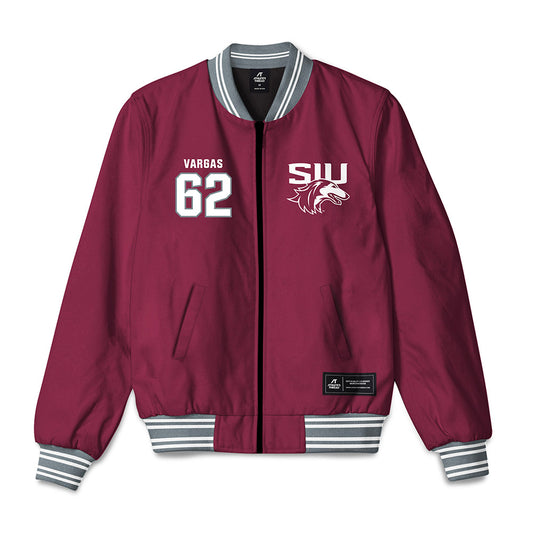SIU Carbondale - NCAA Football : Romeo Vargas - Bomber Jacket-0