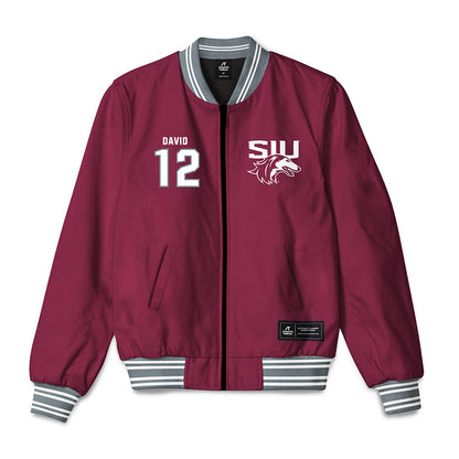 SIU Carbondale - NCAA Women's Soccer : Ziv David - Bomber Jacket-0