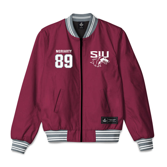 SIU Carbondale - NCAA Football : Aiden Moriarty - Bomber Jacket-0