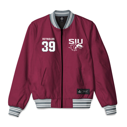 SIU Carbondale - NCAA Football : Chase Reynolds - Bomber Jacket-0