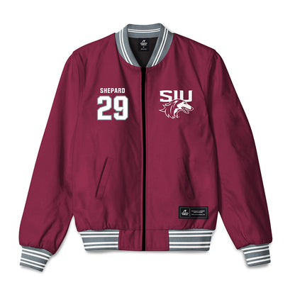 SIU Carbondale - NCAA Football : Gavin Shepard - Bomber Jacket-0