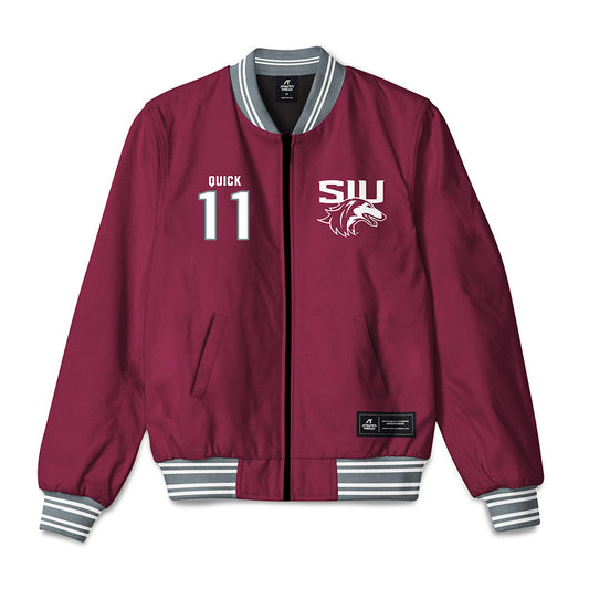 SIU Carbondale - NCAA Football : Markell Quick - Bomber Jacket-0