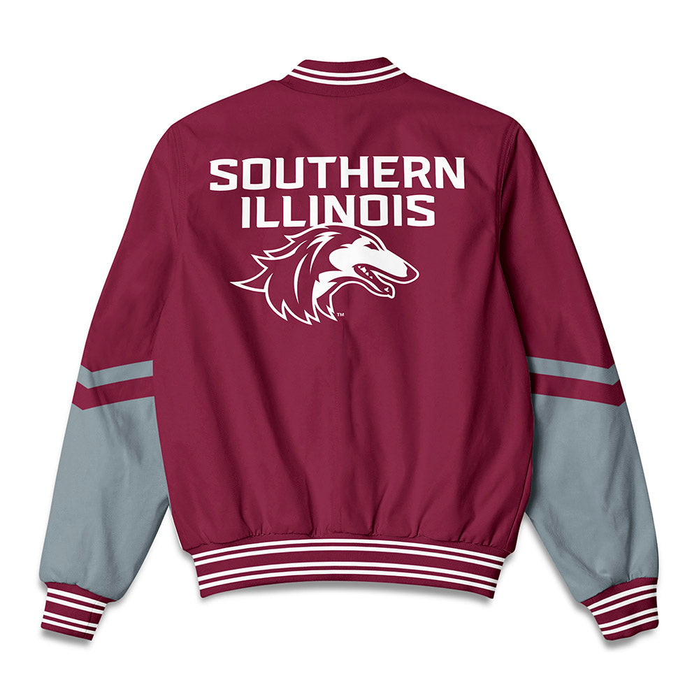 SIU Carbondale - NCAA Women's Track & Field : Raelyn Cyril - Bomber Jacket-1