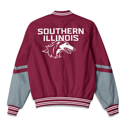 SIU Carbondale - NCAA Women's Track & Field : Raelyn Cyril - Bomber Jacket-1