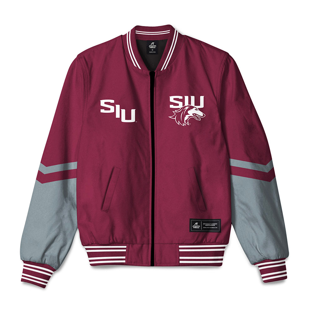 SIU Carbondale - NCAA Women's Track & Field : Raelyn Cyril - Bomber Jacket-0
