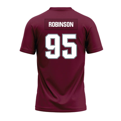 SIU Carbondale - NCAA Football : Caillou Robinson - Premium Football Jersey-1