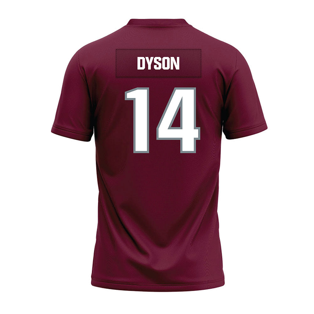 SIU Carbondale - NCAA Football : Traivon Dyson - Premium Football Jersey-1