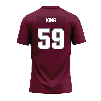 SIU Carbondale - NCAA Football : Brennan King - Premium Football Jersey-1