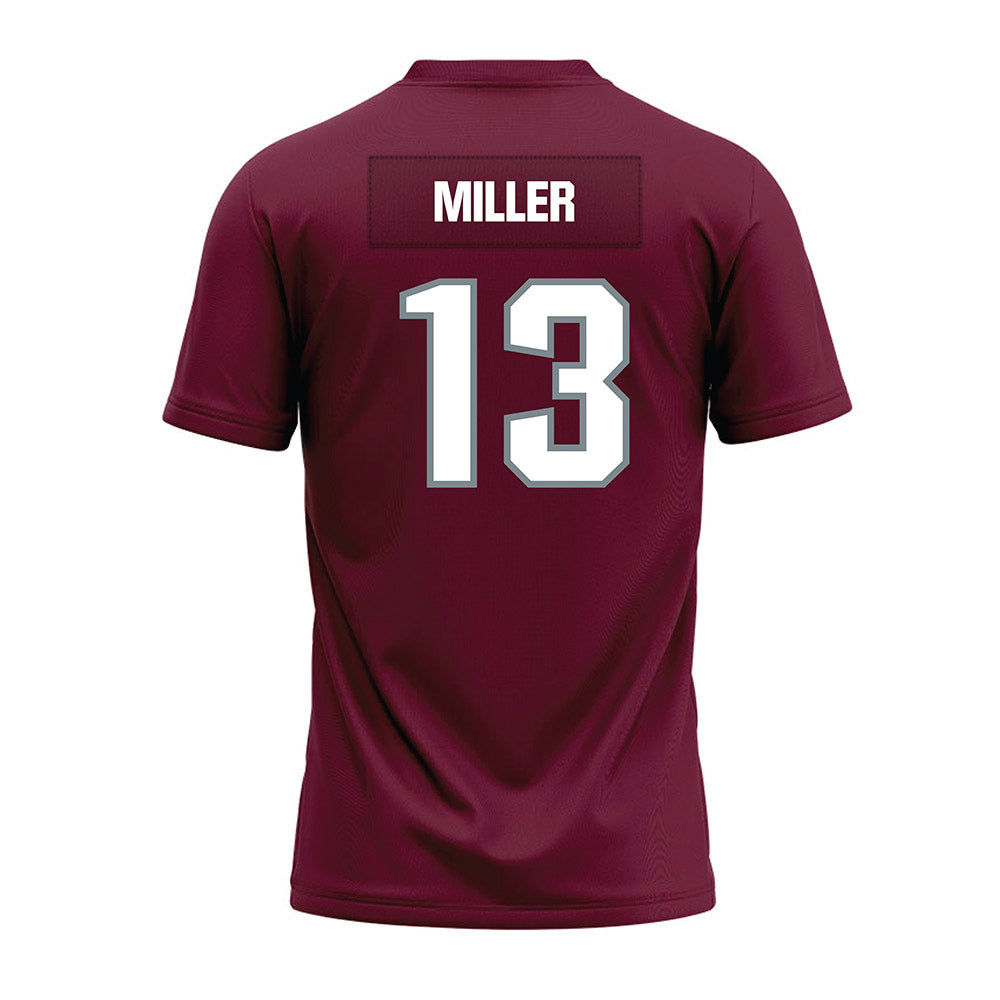 SIU Carbondale - NCAA Football : Camron Miller - Premium Football Jersey-1