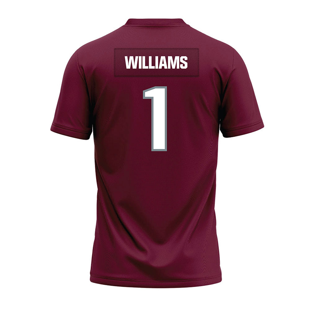 SIU Carbondale - NCAA Football : DJ Williams - Premium Football Jersey-1