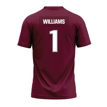 SIU Carbondale - NCAA Football : DJ Williams - Premium Football Jersey-1
