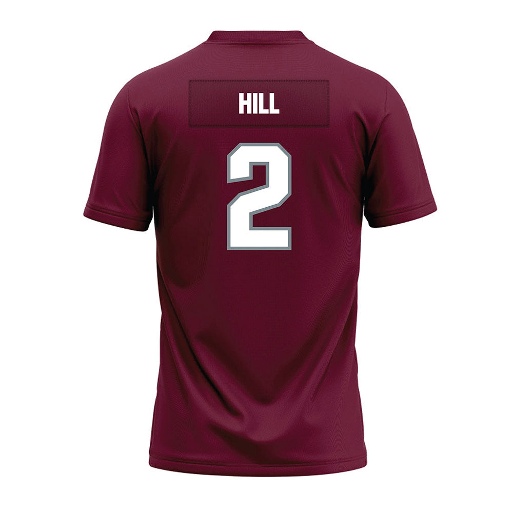 SIU Carbondale - NCAA Football : Naz Hill - Premium Football Jersey-1