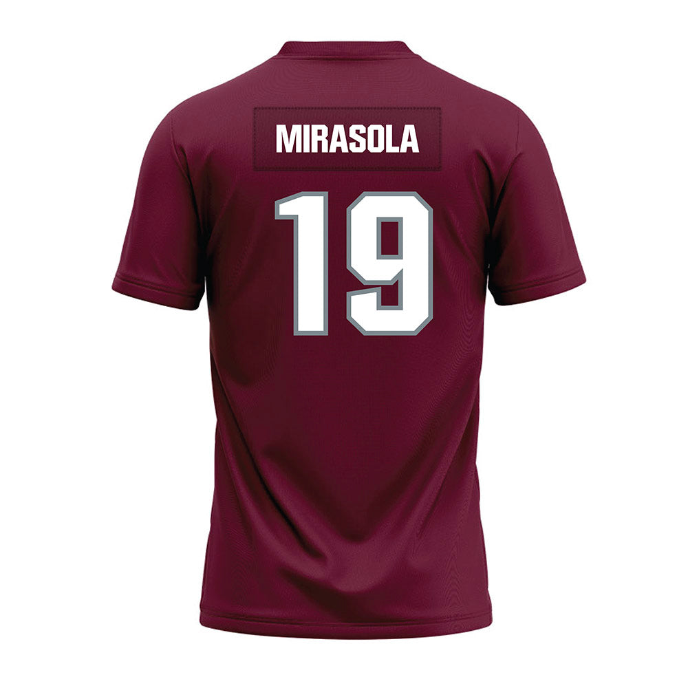 SIU Carbondale - NCAA Football : Jc Mirasola - Premium Football Jersey-1