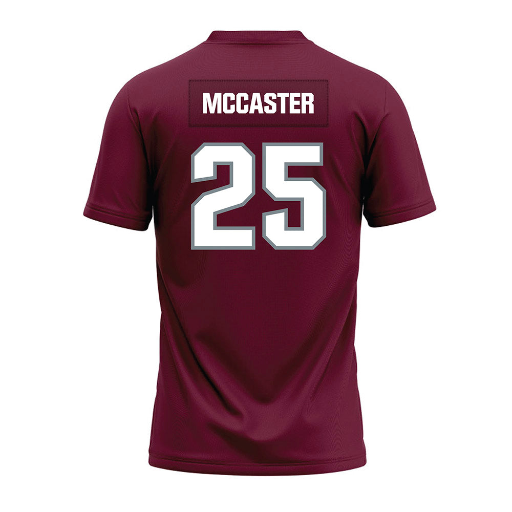SIU Carbondale - NCAA Football : Jayden McCaster - Premium Football Jersey-1