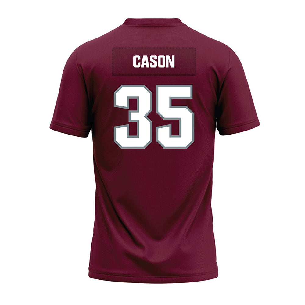 SIU Carbondale - NCAA Football : Cameron Cason - Premium Football Jersey-1
